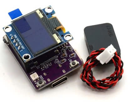 mạch tím breadcompact oled 0.96 inch